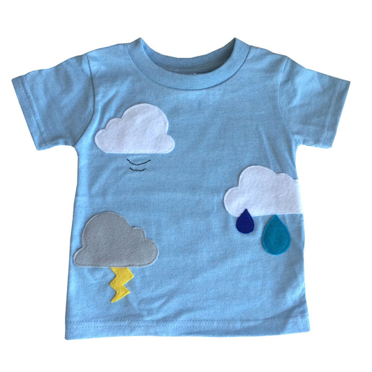 Aloha Rainbow - Kids Baby Blue T-Shirt