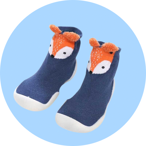 Plush Animal Non-Slip Socks