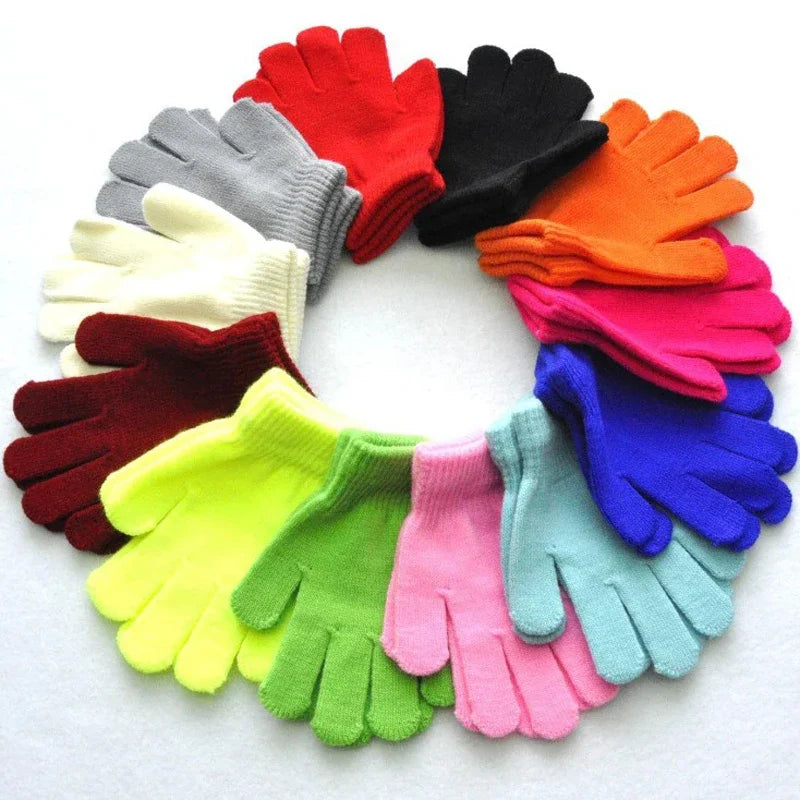 Colorful Winter Gloves for Kids