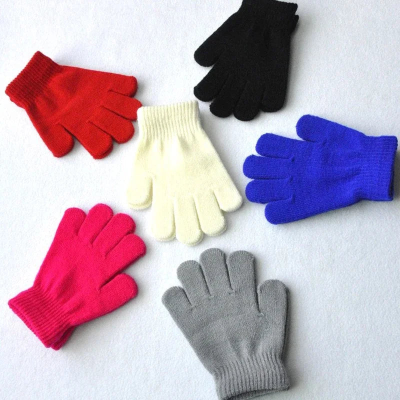 Colorful Winter Gloves for Kids