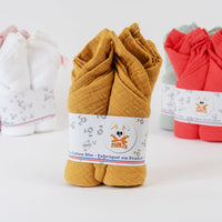 Organic Cotton Swaddles - Honey