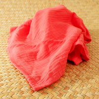 Organic Cotton Swaddles  - Strawberry