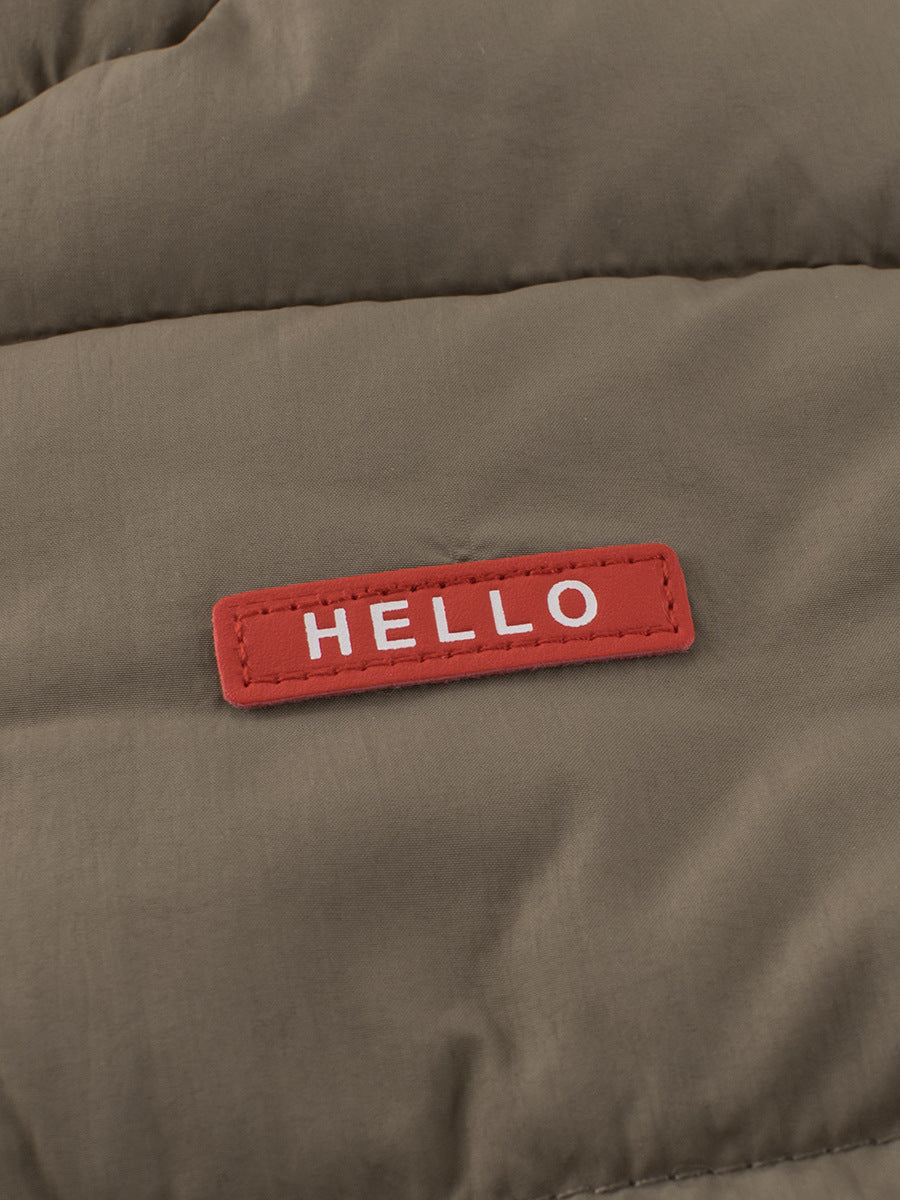 Arrival HELLO Design Thick Jacket