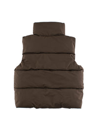 Bear Design Outerwear: Sleeveless Single Breasted Coat